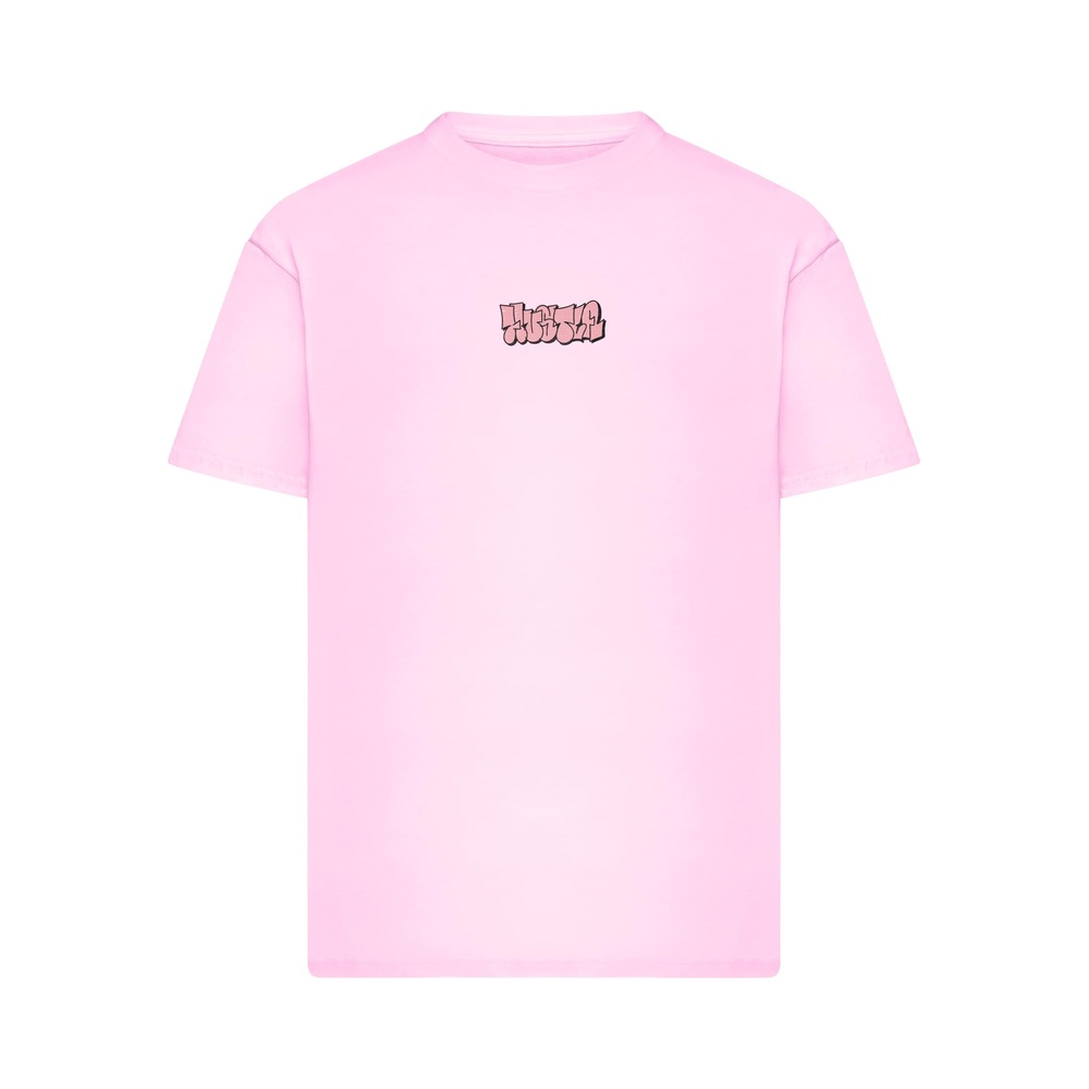 Mister Tee - Crown Car II Oversize Tshirt Homme - Rose